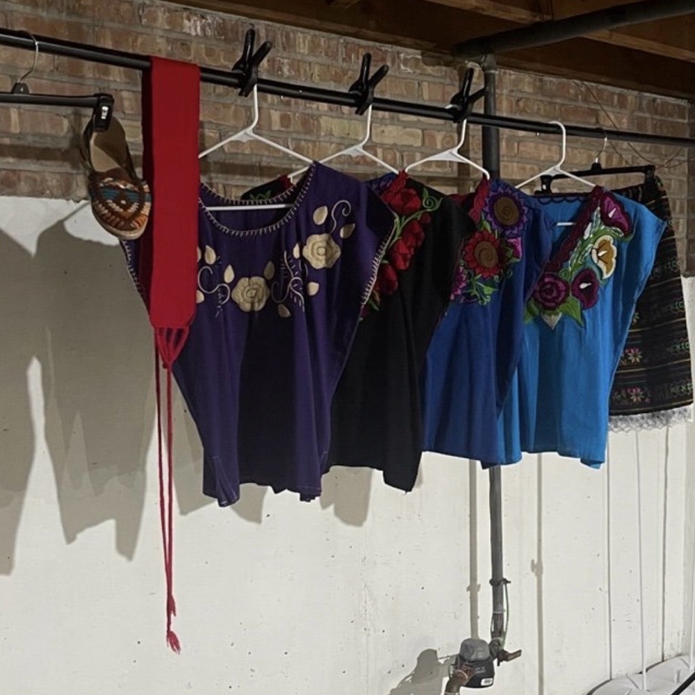 Mexican Womens Shirts shoes skirt all included
